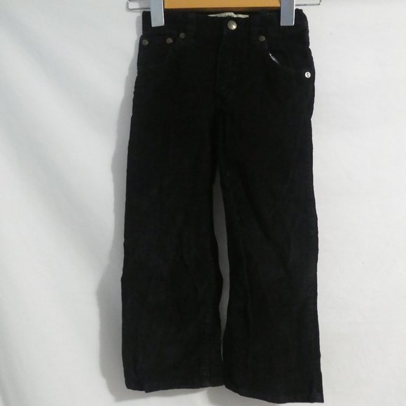 BABY GAP | Toddler 4 Years | Loose Fit | Black Cords | Corduroy Pants | GUC - Picture 1 of 16